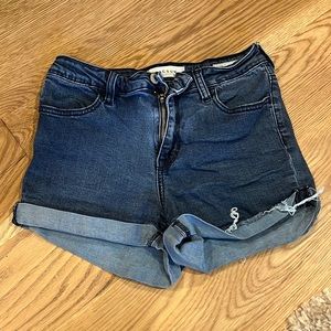 Pacsun Dark Wash Shorts